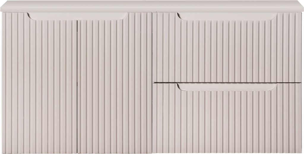 Waschtischunterschrank 120cm, kaschmir, NEWPORT-56-CASHMERE