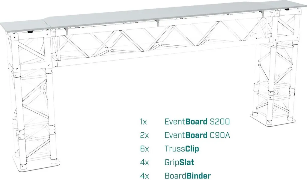 Stabilisez vos supports avec le plateau OnTruss EventBoard S200 BASIC - 3