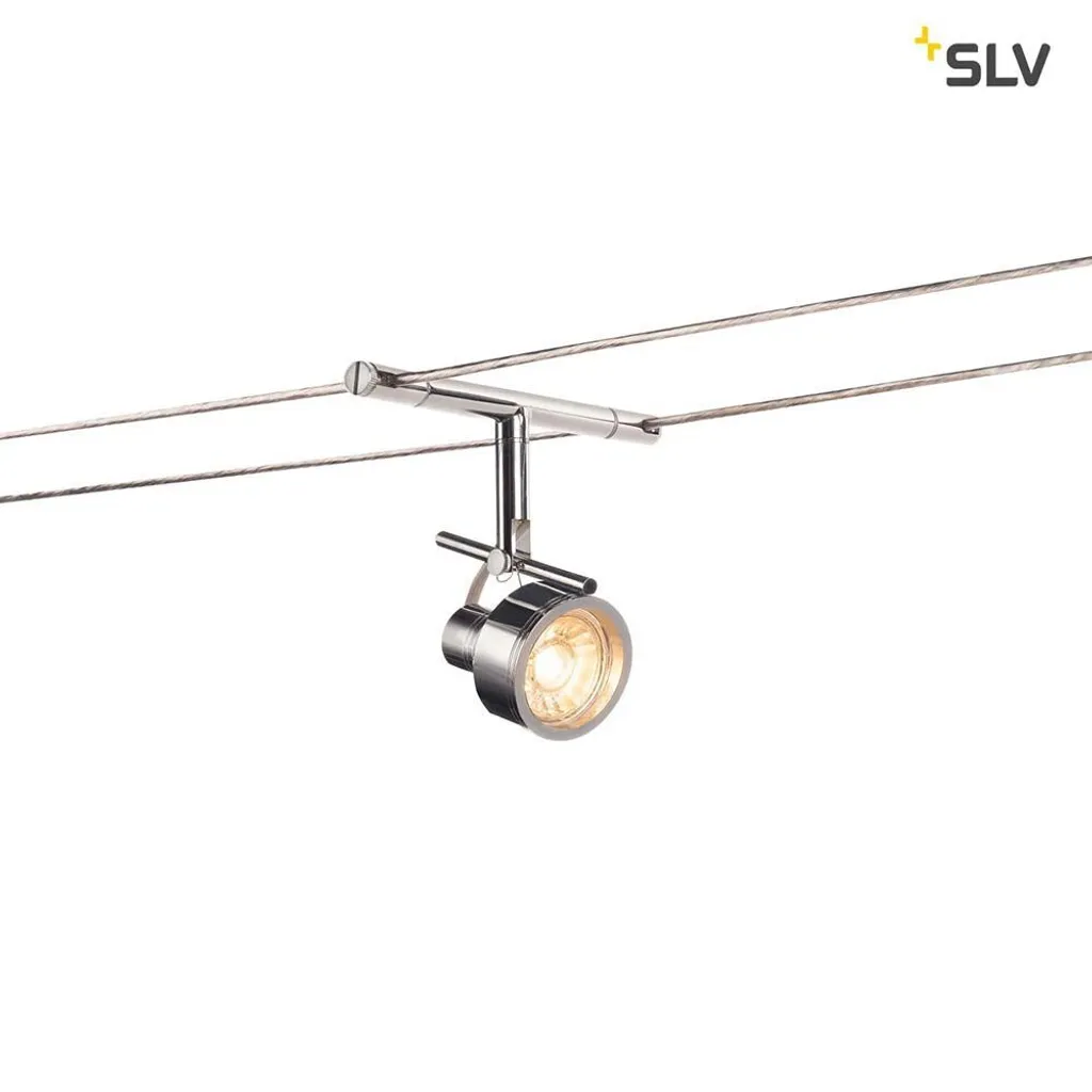 Faretto Saluna SLV Cromo per Tenseo 12V | Design QR-C51 Elegante