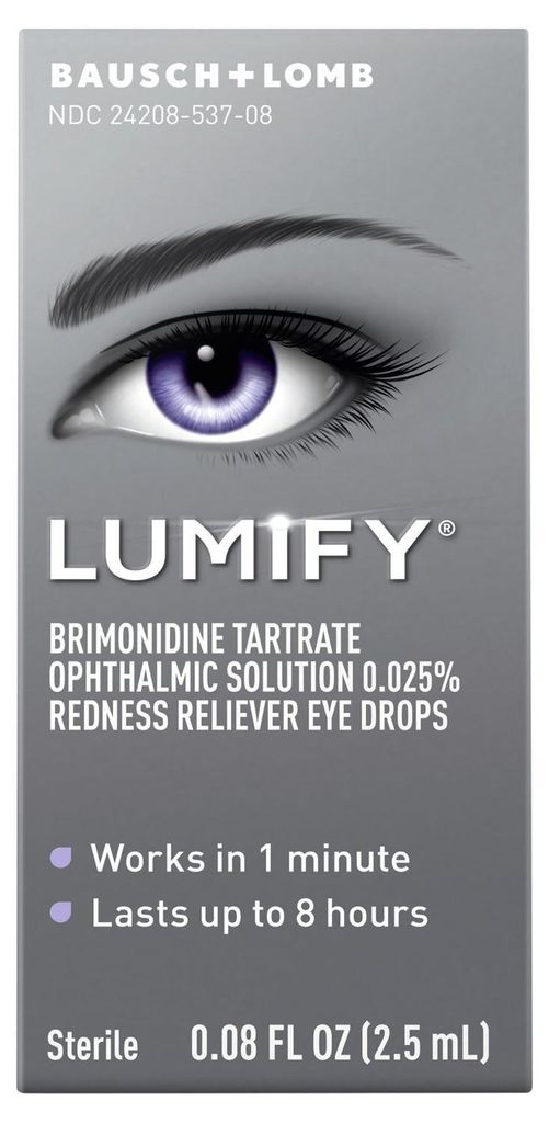Augentropfen, Bausch+Lomb, Lumify, mit Brimonidintartrat 0, Produktbild 