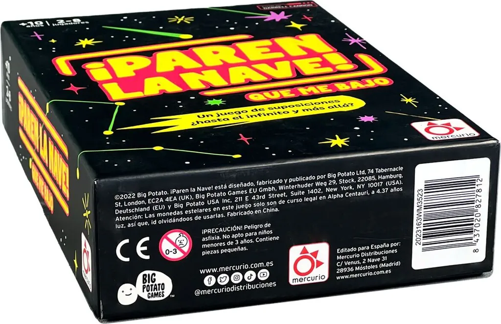 Jeu d'ambiance spatial Paren la nave Mercurio idéal pour les soirées - 2