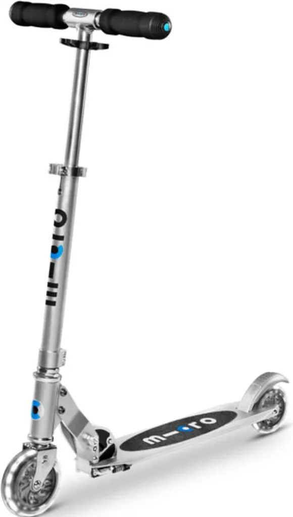 Micro Scooter Sprite LED Argent - Trottinette Pliable Légère et Fluide