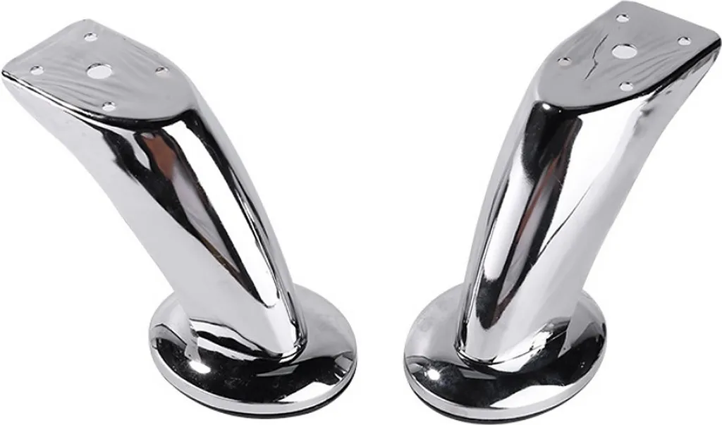 set di 16 gambe per mobili in metallo | gambe per armadi [altezza 12 cm] | gambe per divani, letti, sedie, tavolini, armadi e altri mobili | gambe per zoccoli | gambe per tavoli - gambe per mobili | gambe per divani | gambe per armadi - 7