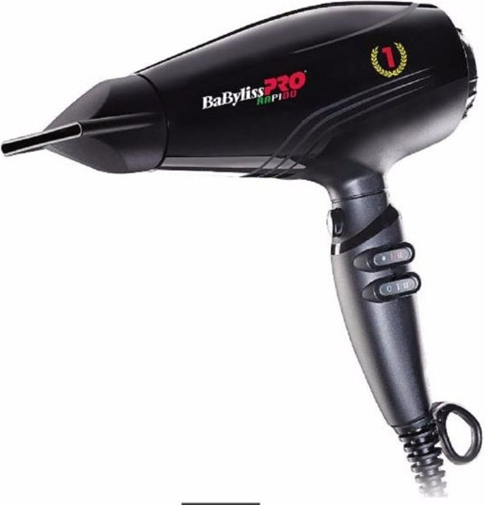 BaByliss Suszarka do włosów Pro Rapido czarna Schwarz Zdjęcie produktu 8