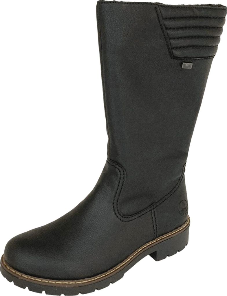 Rieker Winterstiefel Rieker Damen Winterstiefel Y9190 - Wasserabweisende Stiefel Mit RiekerTEX Für Kalte Tage Kurzstiefel Damen