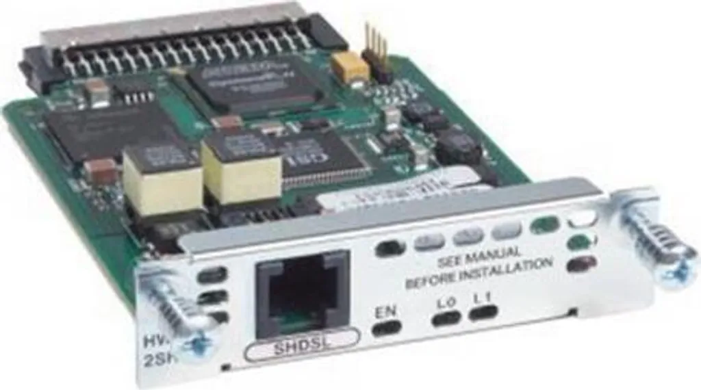 Cisco HWIC-2SHDSL Carte d'Interface WAN G.SHDSL à 2 Ports Haute Vitesse