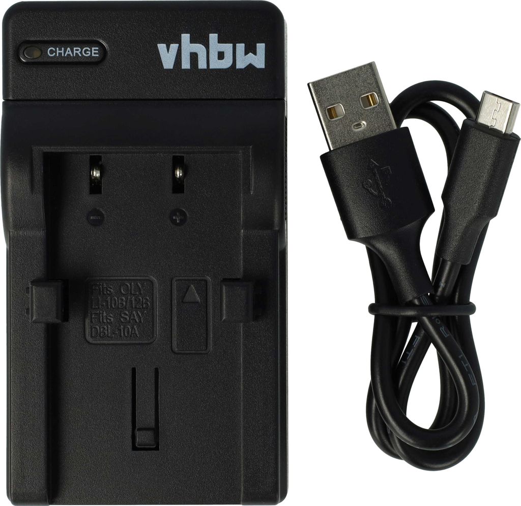vhbw USB-C Ladegerät kompatibel mit Olympus Camedia C-765 Produktbild 