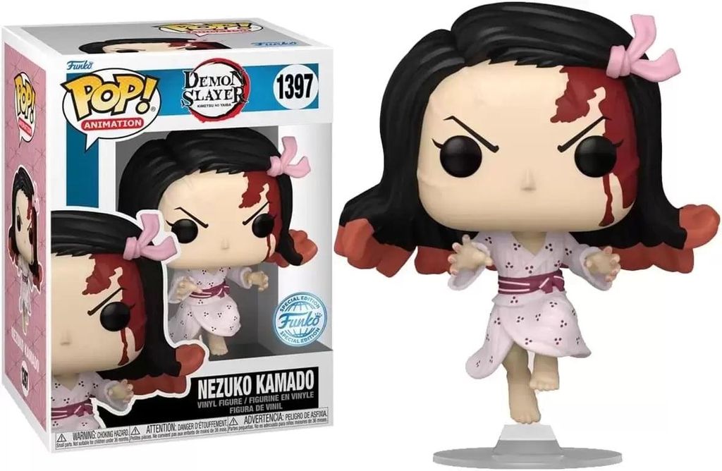 Nezuko Kamado (springend) - Funko Pop! - Demon Slayer Produktbild 