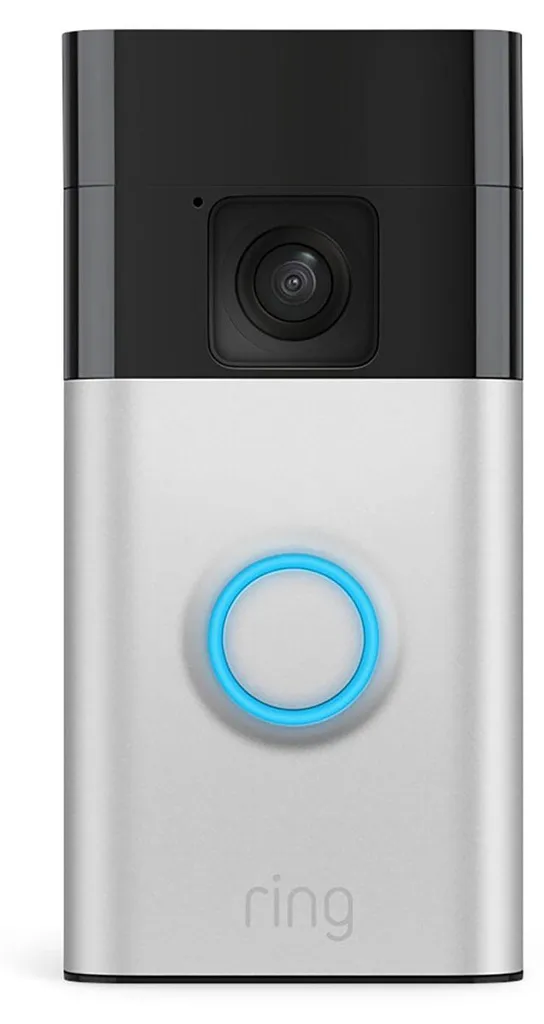 Ring Video Doorbell Finition Nikkel avec Détection de Mouvement Avancée