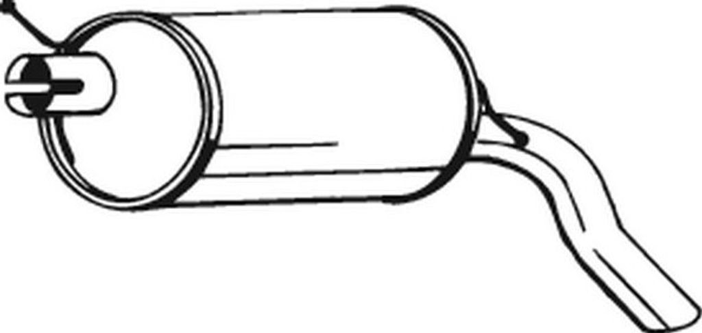 Bosal Endschalldämpfer 233-387