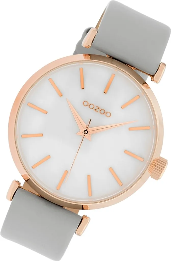 Orologio Donna Oozoo C10143 Minimal Grigio | Timepieces Pelle