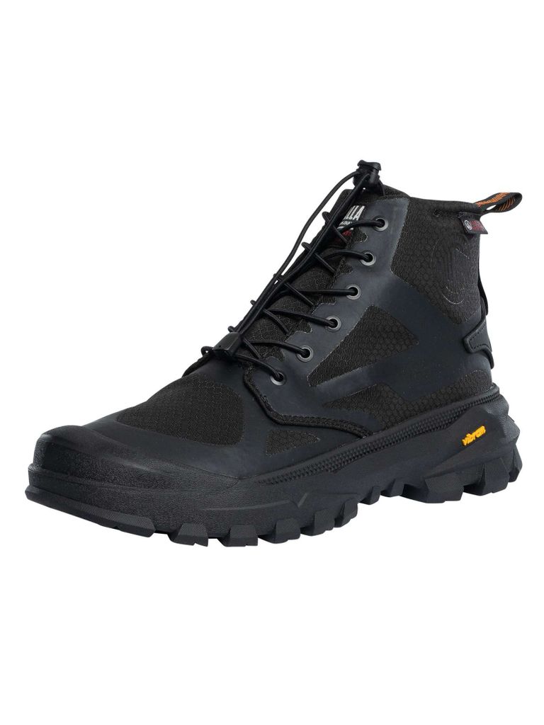 Palladium Pallarider Cuff WPA Stiefel, Schwarz 46 EU