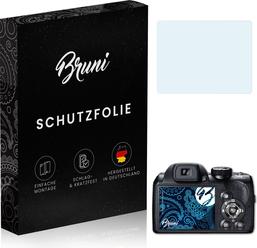 atFoliX 4054274692467, Transparent, FinePix S4300, Klare Bildschirmschutzfolie, Kratzresistent, Glänzend, 2 Stück(e)