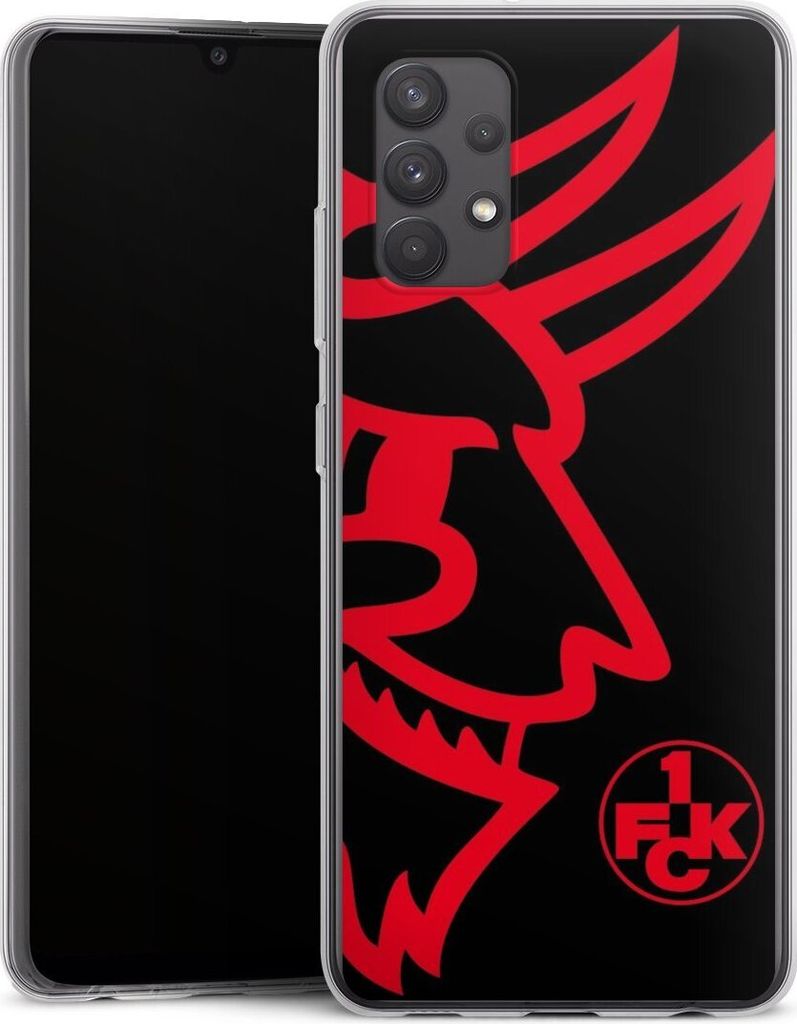 DeinDesign Handyhülle für Samsung Galaxy A32 4G Silikon Hülle Case Smartphone Schutzhülle 1. FC Kaiserslautern Logo Offizielles Lizenzprodukt