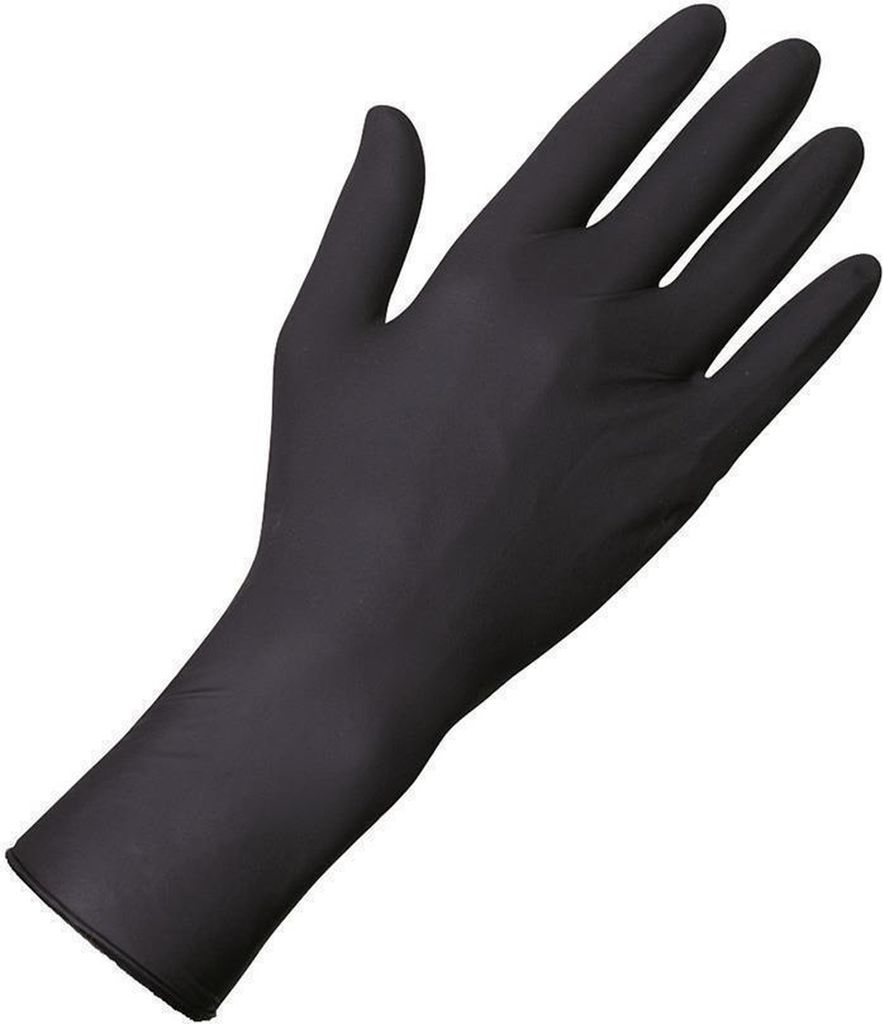 1000 Latexhandschuhe Select Black 300 - Gr. XL - schwarz - Einmalhandschuhe