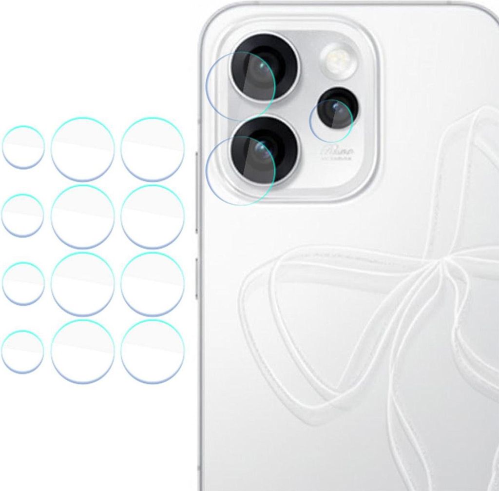 Objektivschutz für Oppo Reno 15 Pro, 3mk Lens Protection, 4 Sätze