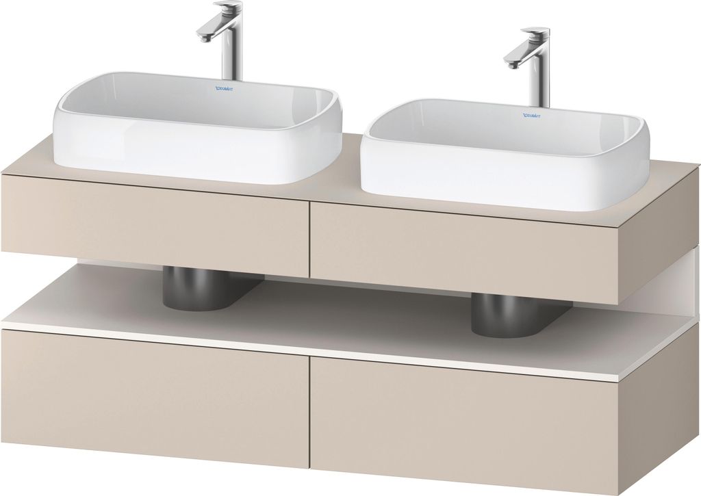 DURAVIT QA4767084830010 QAT KWTU WH Eck 1400x550x600 Tp. Smt