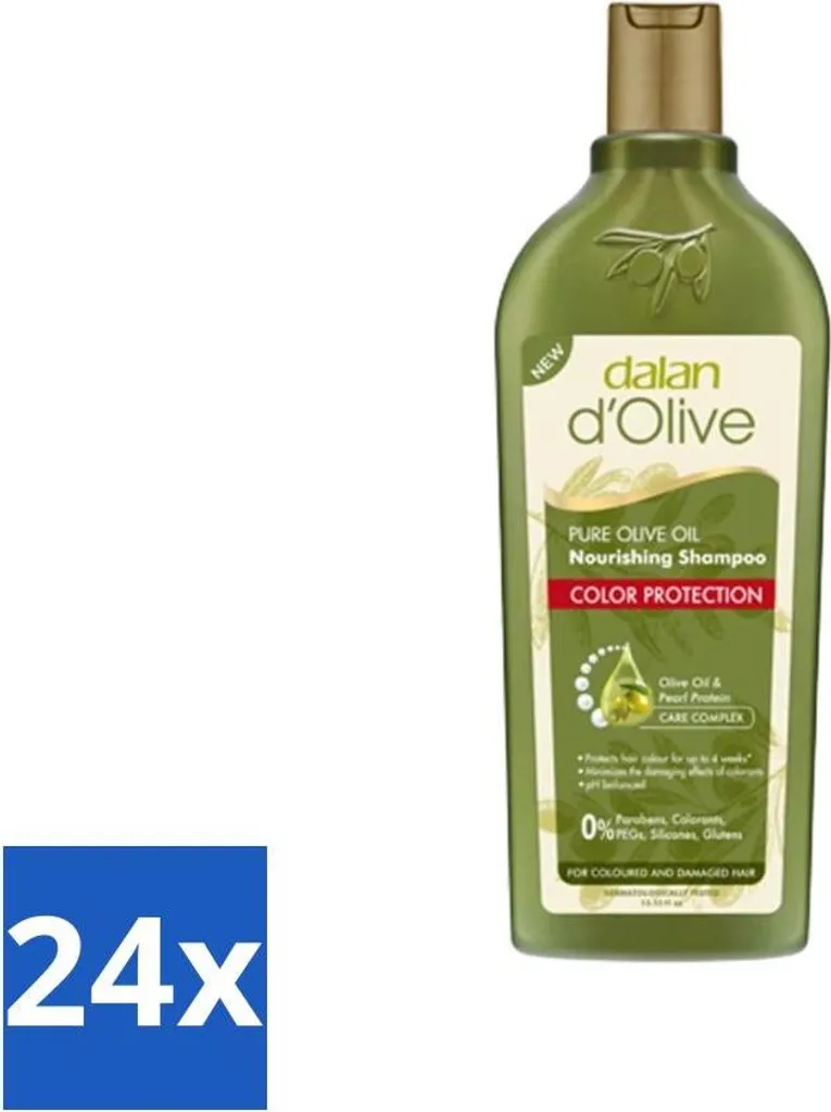Dalan d'Olive Shampoo Protezione Colore 400ml | Stock 24 Pezzi | Offerta