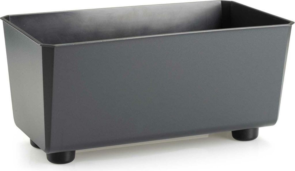HowHomely | Jardinière - Salvia - 28,5x17 cm - Anthracite - Image du produit 