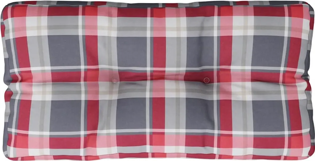 Dossier de canapé palette 70x40x12 cm Rouge - Confort et Style