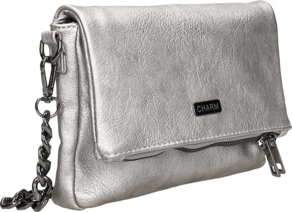 Petit Sac à Main Argenté Anti-Encombrement - Rangez l'Essentiel avec Style