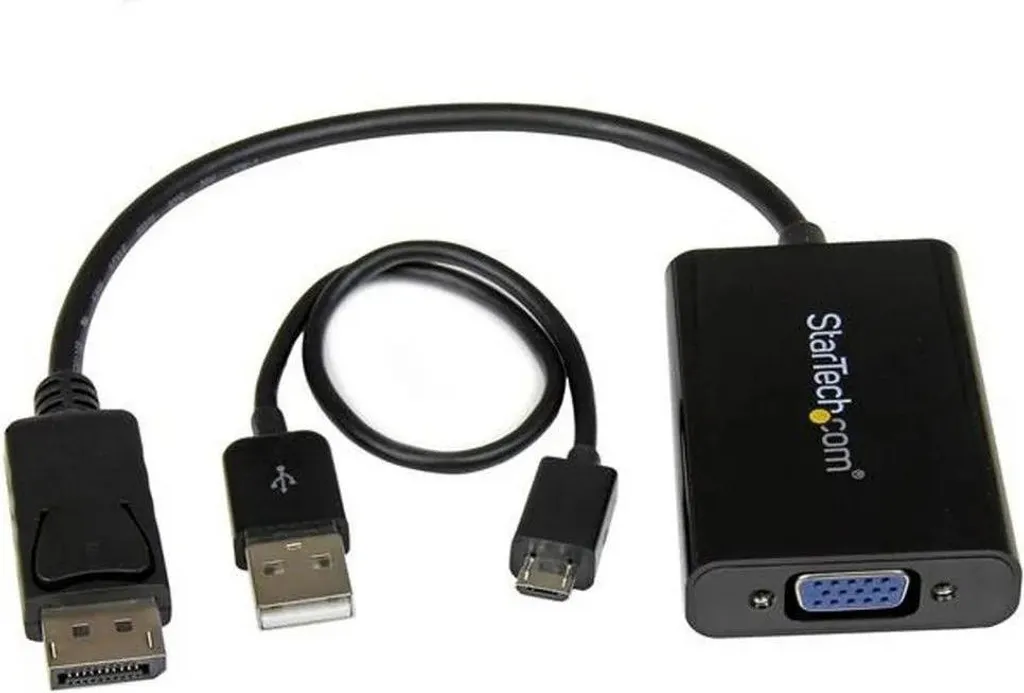 Convertisseur DisplayPort vers VGA avec Sortie Audio Stéréo Externe