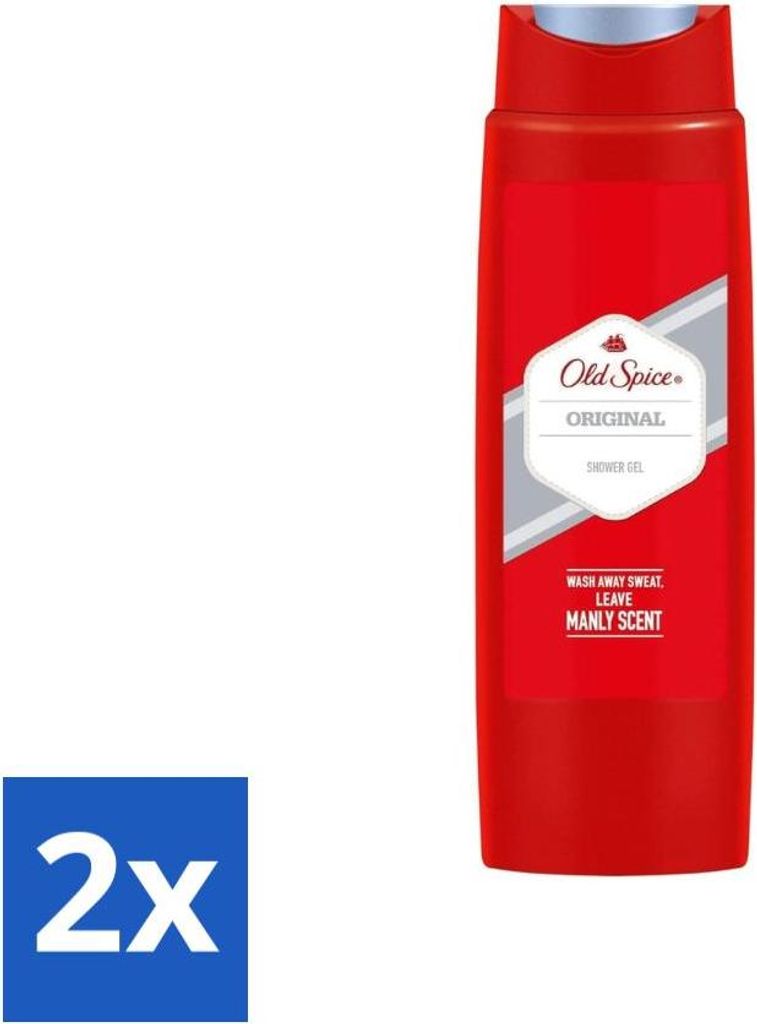 Old Spice Original Duschgel – Reinigt, erfrischt & pflegt – 250 ml - Vorteilspack - 2 Stücke