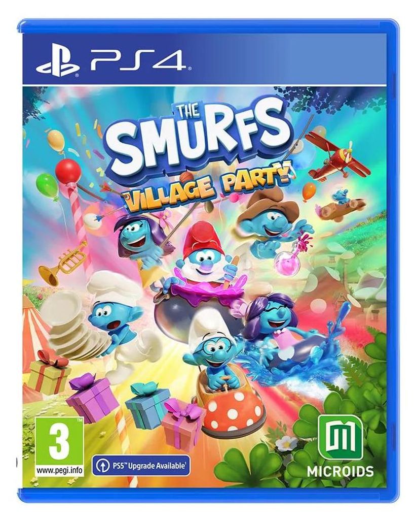 Hra THE SMURFS VILLAGE PARTY PLAYSTATION 4 PS4 Obrázek produktu 