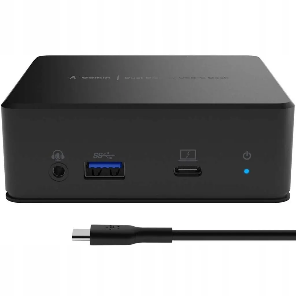 Belkin USB-C Dual Display Docking Station INC002vfBK avec DisplayLink - 9