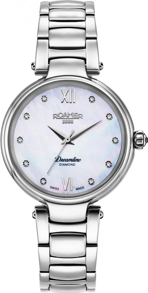 Montre femme inoxydable argentée ROAMER 857847 verre saphir net