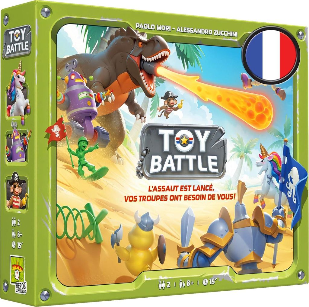 Asmodee Toy Battle, Brettspiel, 8 Jahr(e), 15 min, 15 min