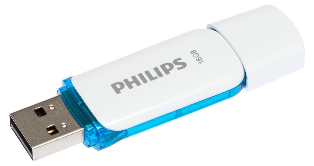 Philips USB-Flashlaufwerk FM16FD70B/10, 16 GB, USB Typ-A, Produktbild 