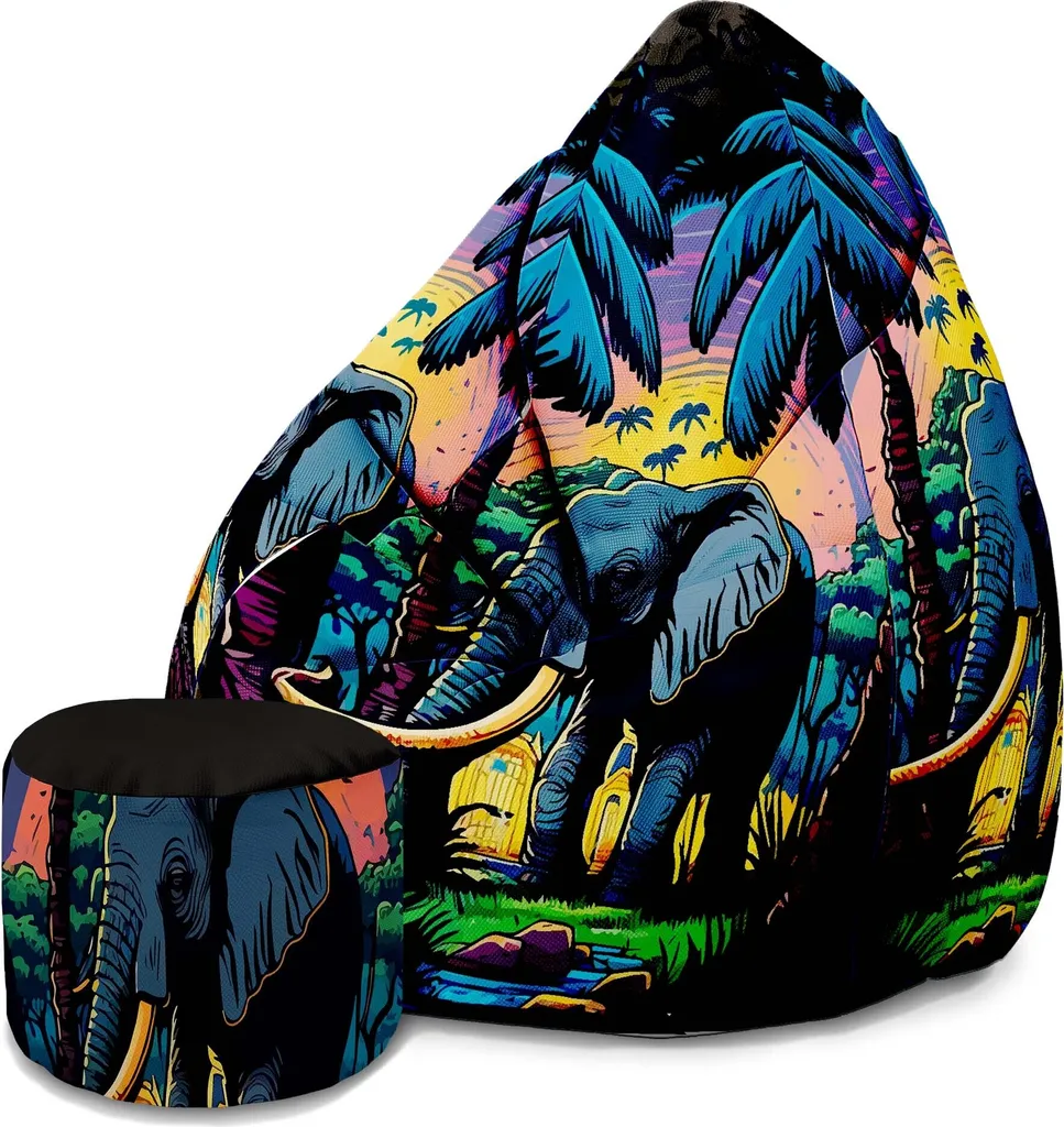 Poltrona Chill Bag Dreamroots 80x120: Il Tuo Angolo Relax in Terrazza