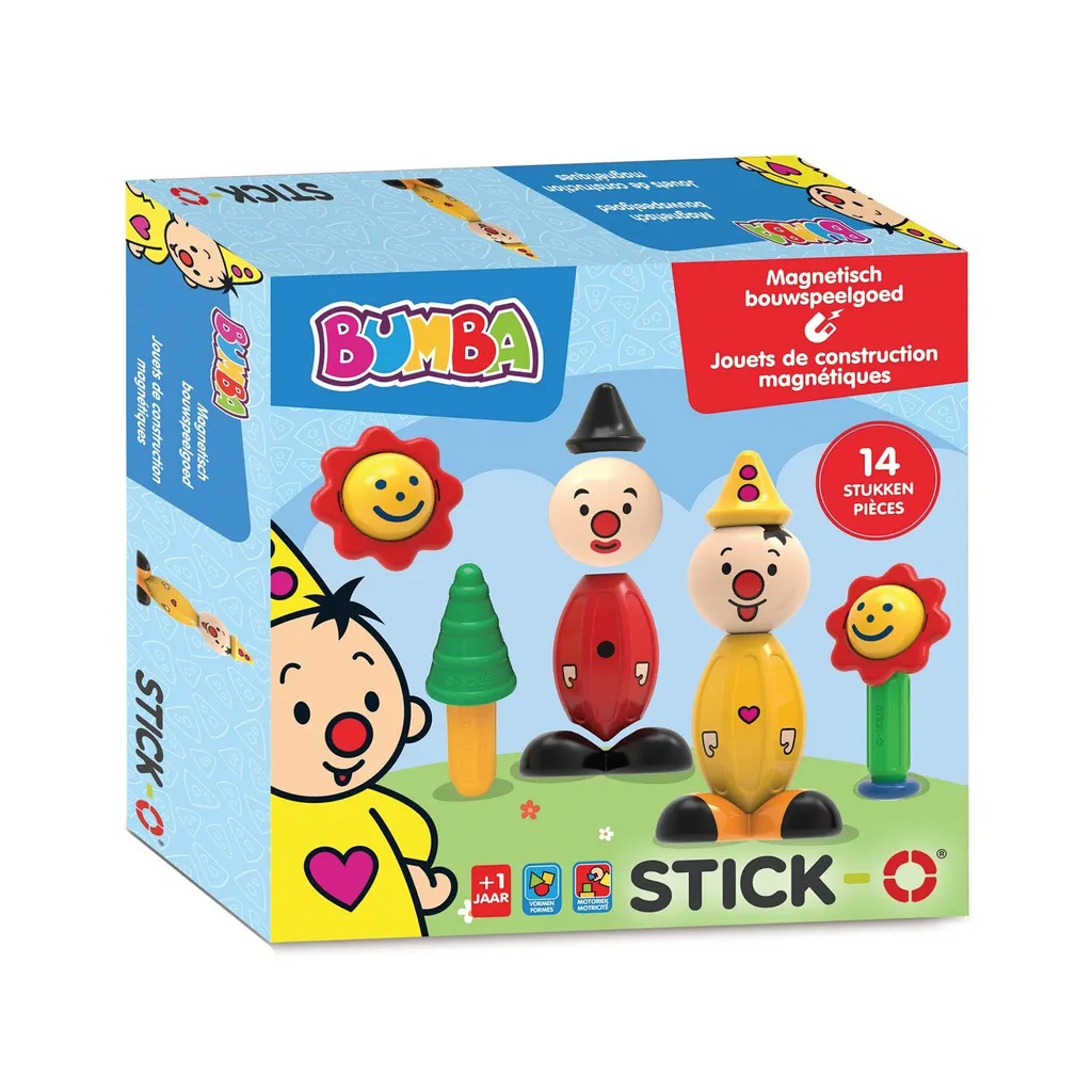 Jouet magnétique premier âge Stick-O Bumba pour l'éveil des enfants