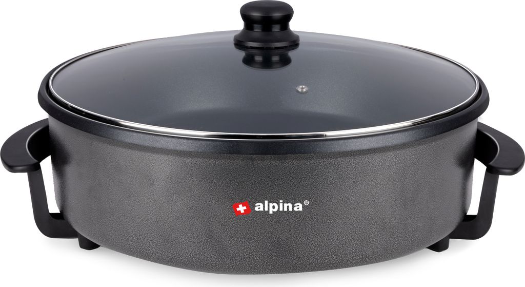 alpina Bratpfanne XXL Ø 42CM Multifunktionale Pfanne 1500W Produktbild