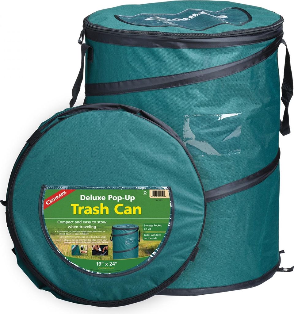 Coghlans Aufbewahrungssack 'Pop-Up' 100 Liter grün DeLuxe Produktbild 