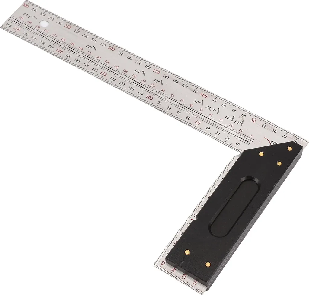 Équerre de précision 300 mm pour le travail du bois et construction - 10