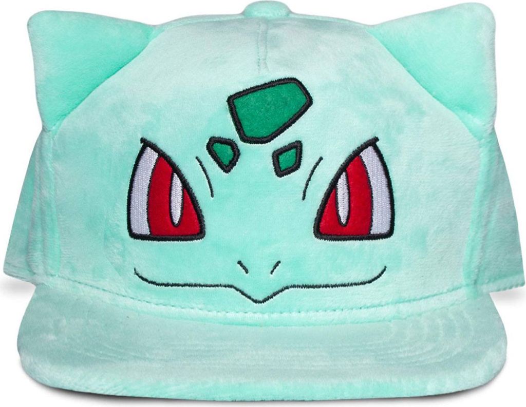 Difuzed Pokemon Bisasam czapka z daszkiem uni , czarny, L Zdjęcie produktu 