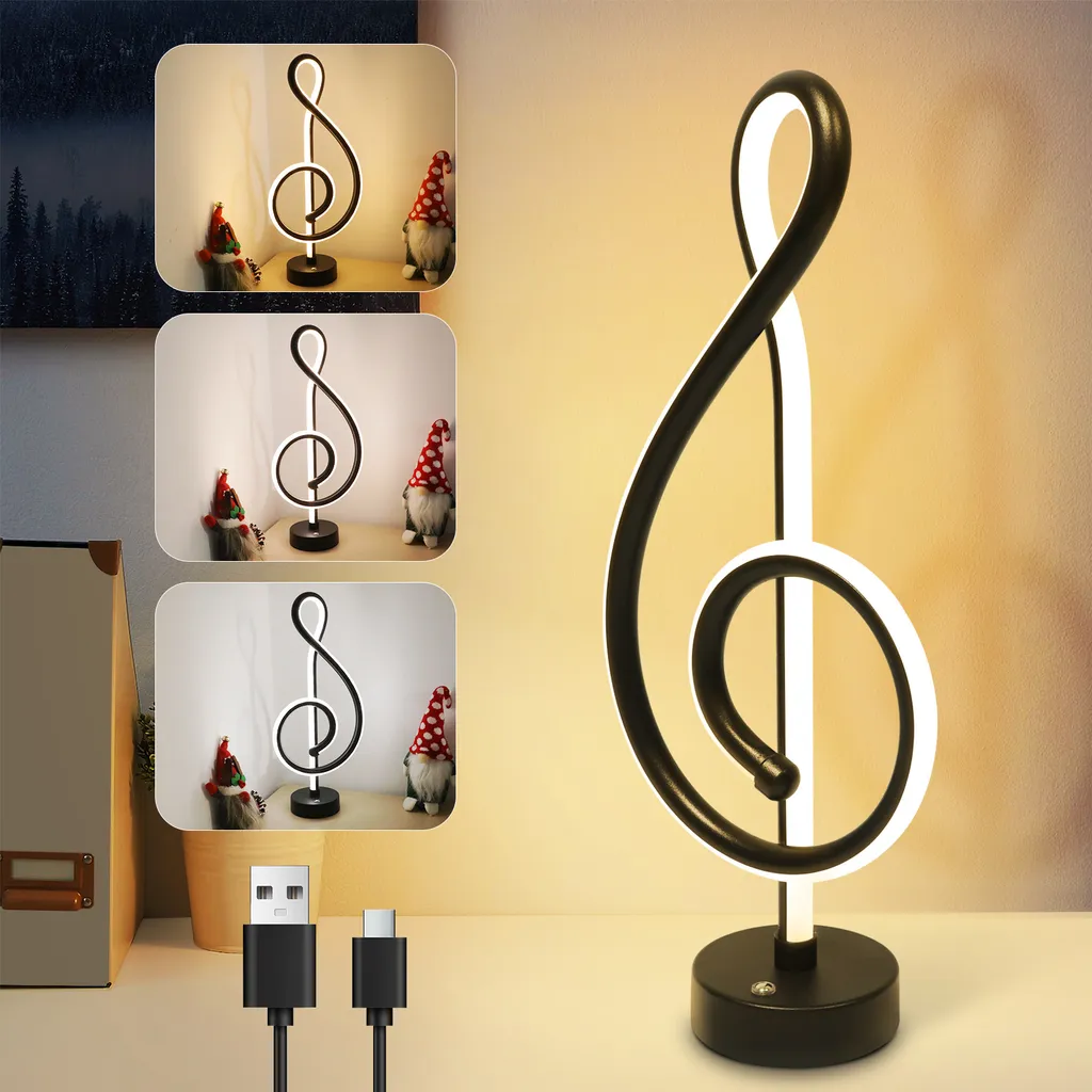 Lampada LED ZMH Touch Dimmerabile | Ricaricabile USB-C e Cordless