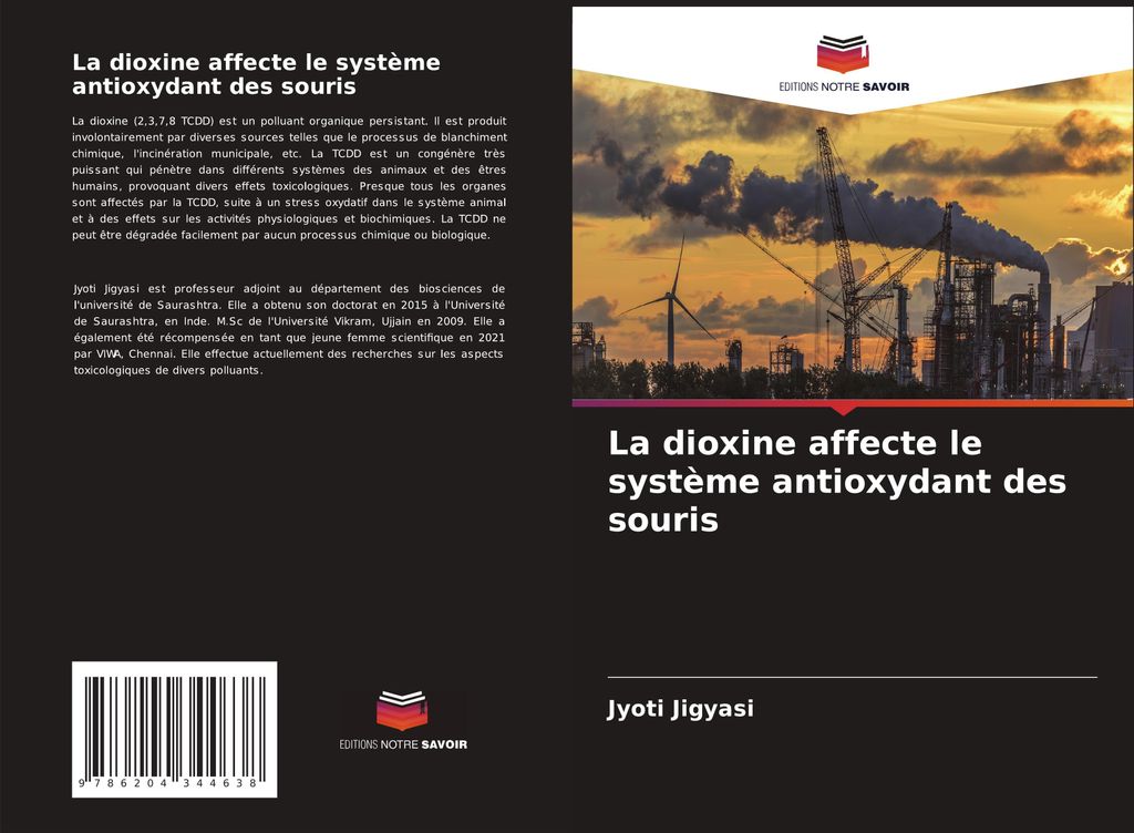 La dioxine affecte le système antioxydant des souris