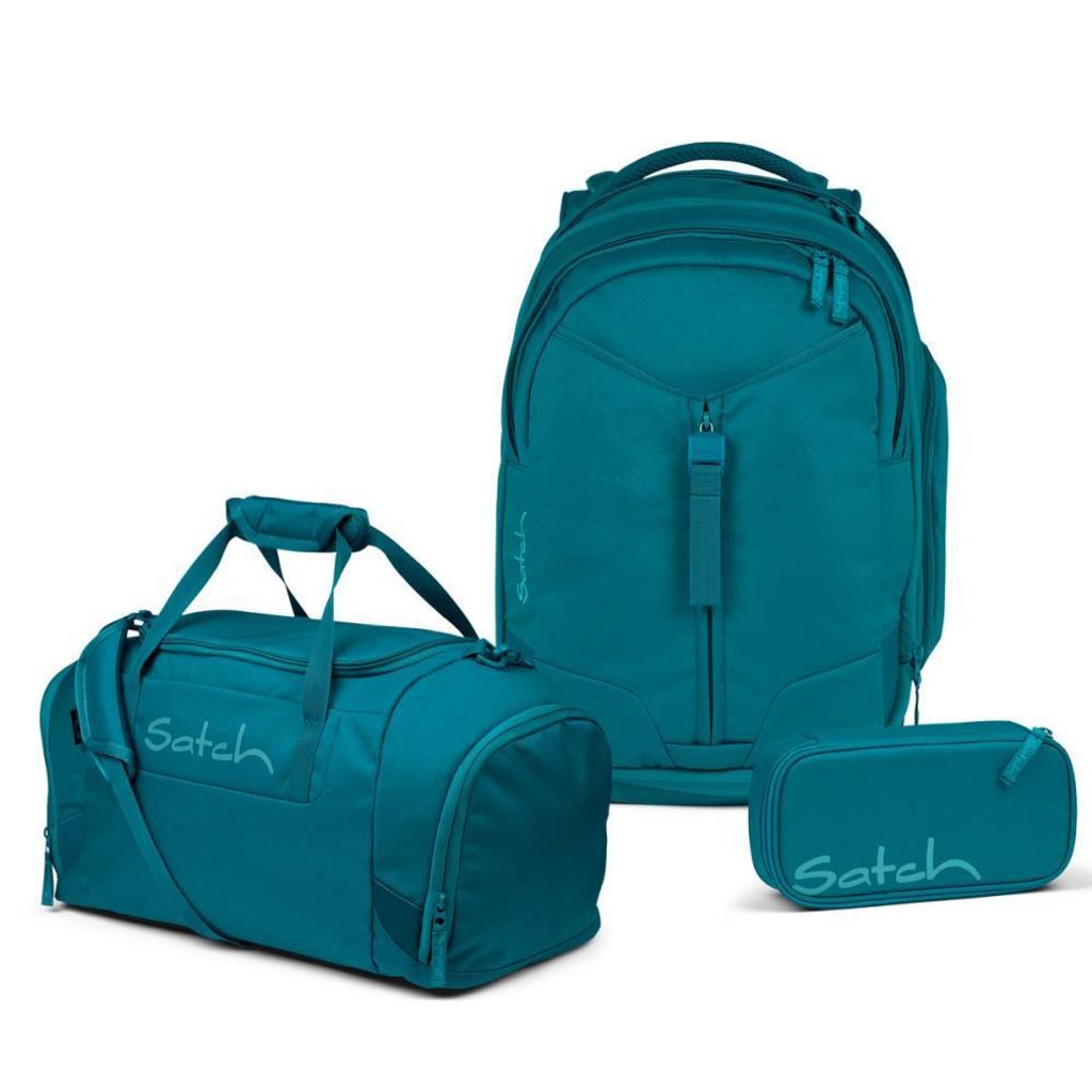 Satch Match Deep Petrol Schulrucksack Set 3tlg. Produktbild 