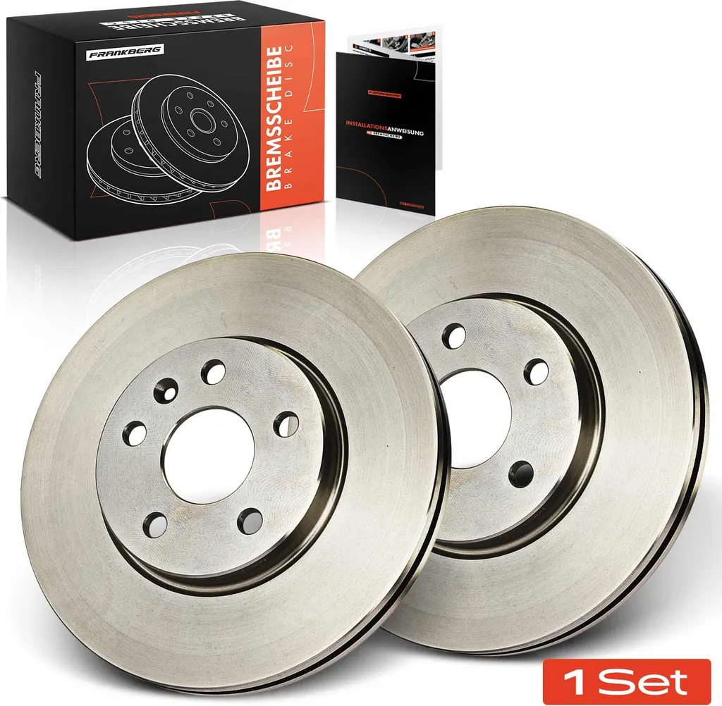 Kit Freinage Avant : 2 Disques pour Opel Astra J et Chevrolet Aveo 2011+