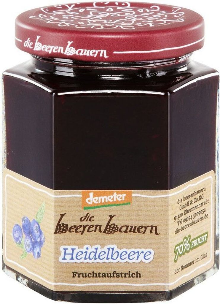 Ovocná nátierka - čučoriedková 200g Obrázok produktu 