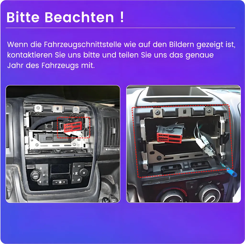 Radio Camper Ducato Android 15: CarPlay 10" per Jumper e Boxer - 5