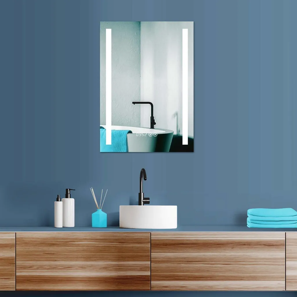 HOKO Hannover LED: Lo Specchio Smart 50x70 con Memoria e Anti-Fog