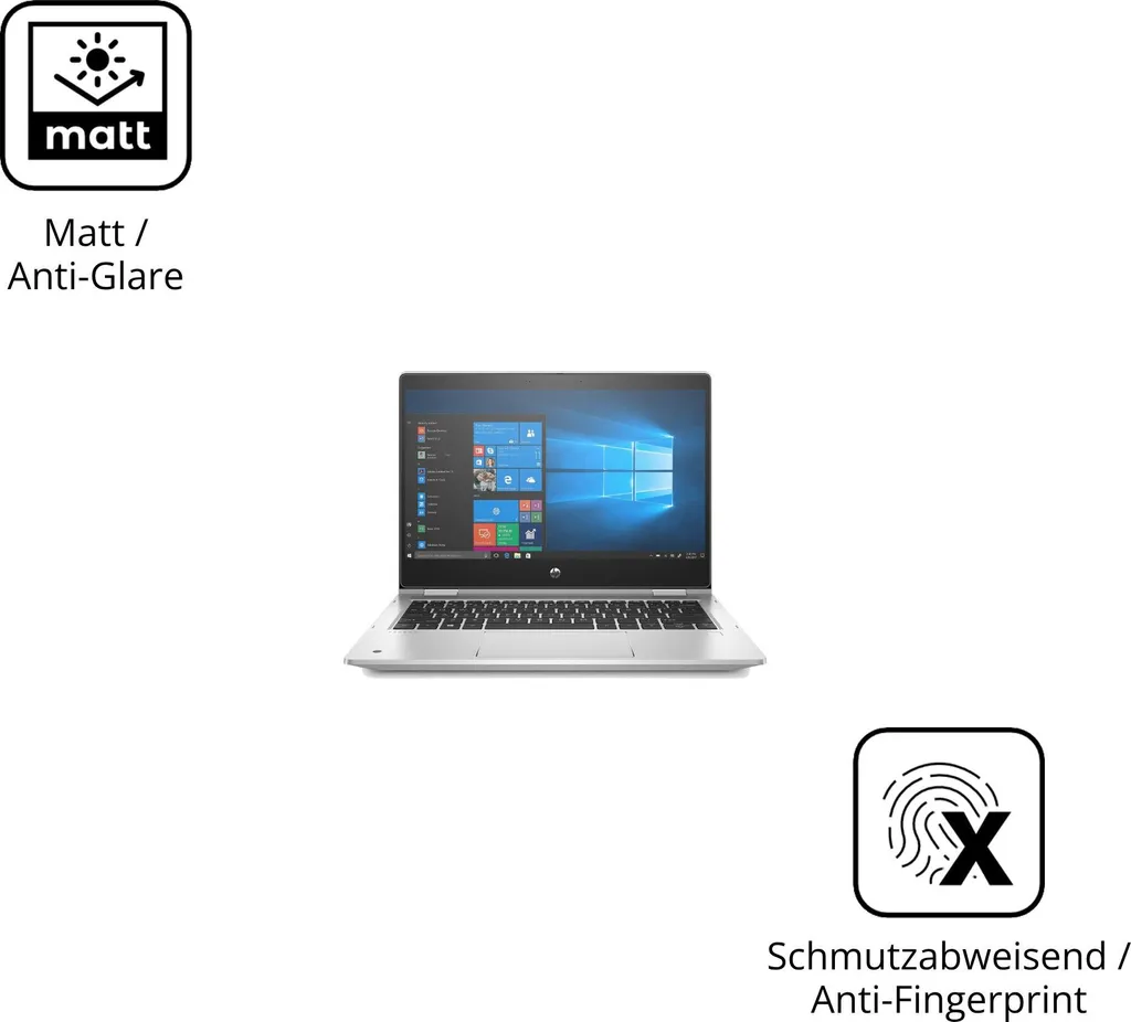 Film écran HP ProBook x360 435 G7 pour travailler sans reflets gênants