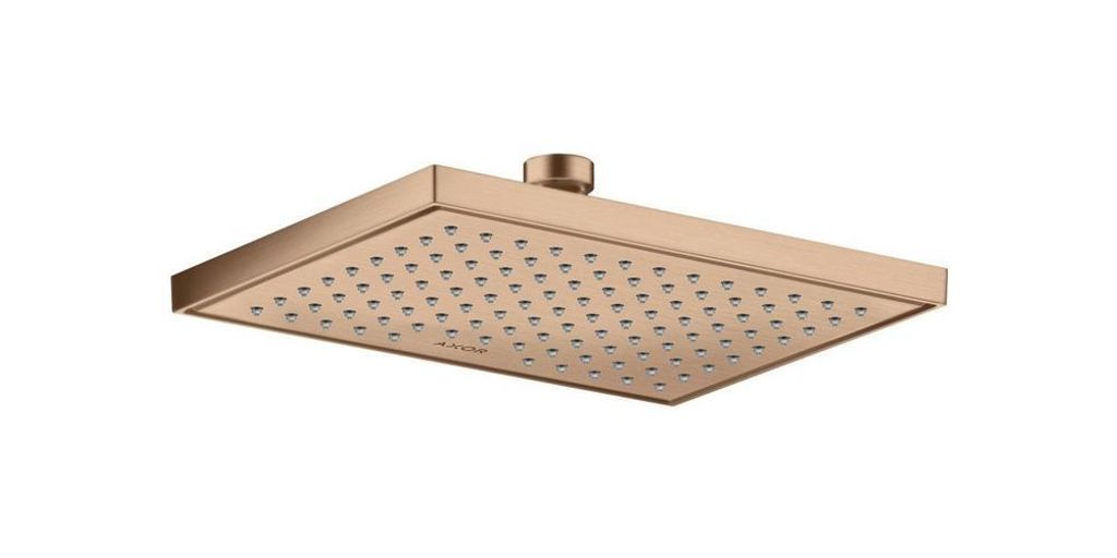 hansgrohe AXOR ShowerSolutions Duschkopf 245/185, 1 Strahlart, wassersparend, 35374310