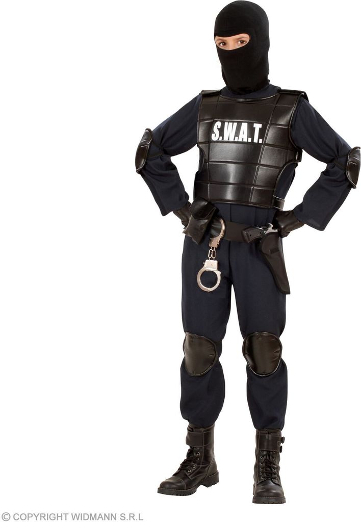 Dětský kostým důstojníka SWAT, velikost:140 Obrázek produktu 2