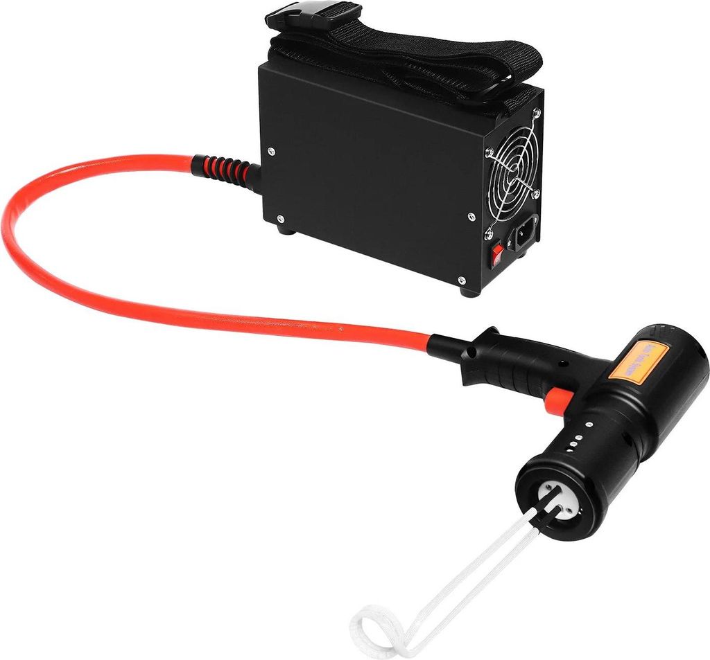 Induktionsheizgerät - Handliches Schrauben- und Mutternlöser-Set - 1500 W - 220 V EU-Stecker - Flammenlos - Max. 750 °C - Aufheizen 45 s - Spule...