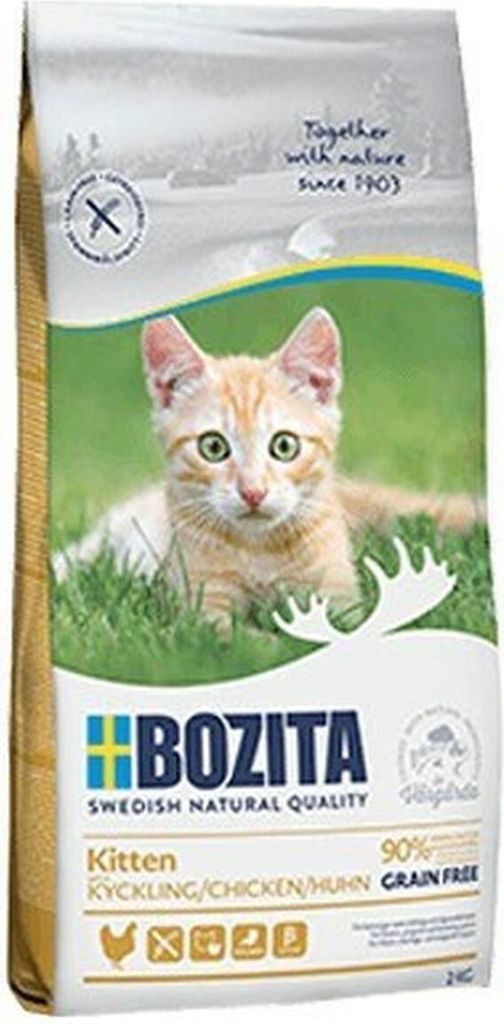 BOZITA – Kitten Getreidefrei Huhn  2 kg Produktbild 